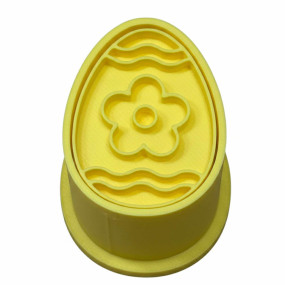 Molde com Carimbo para Brigadeiro/Doces Finos - Ovo Modelo 8